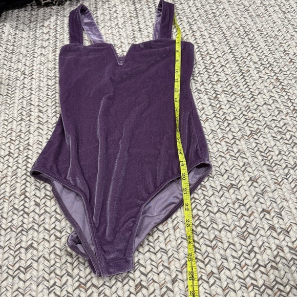 Wild Fable Purple Velvet Bodysuit - Picture 9 of 9